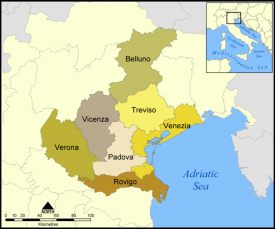 Veneto-provinces