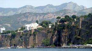 Off the coast of Sorrento